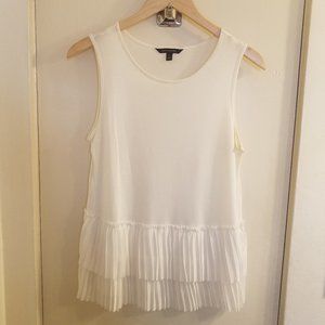 Banana Republic Pleat Hem Tank